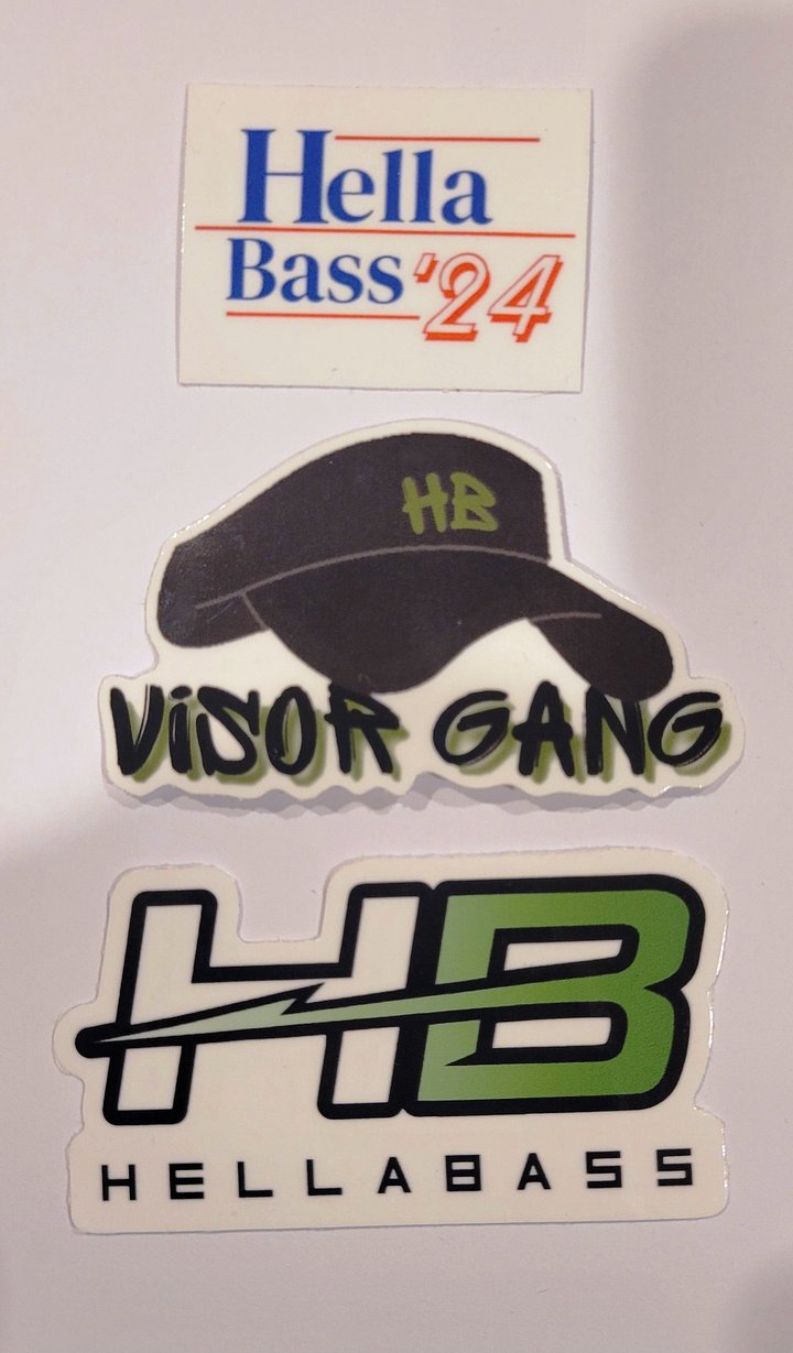 3pk HellaBass Variety Sticker Pack product image (1)