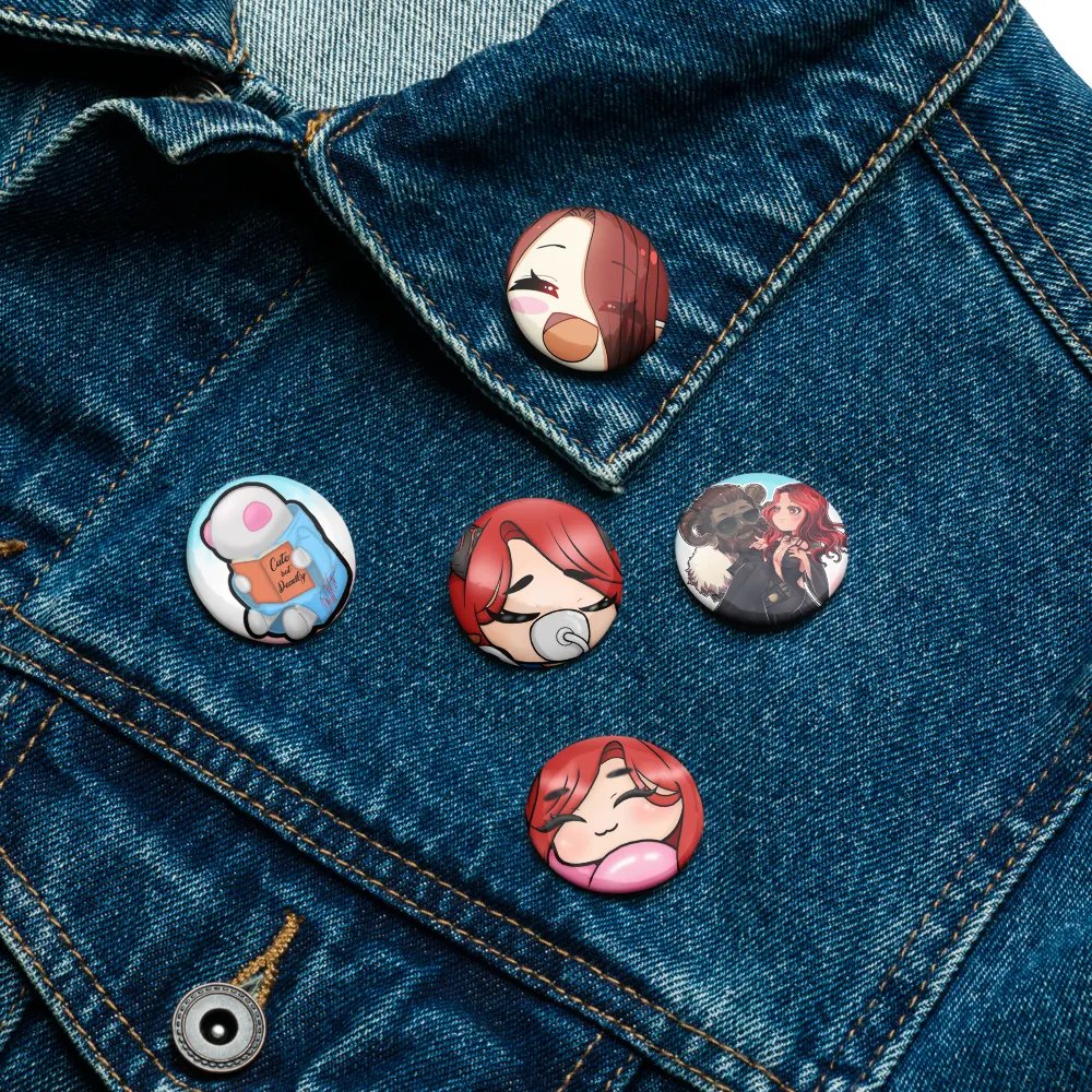 Chaos Queen Pin Buttons Set product image (16)