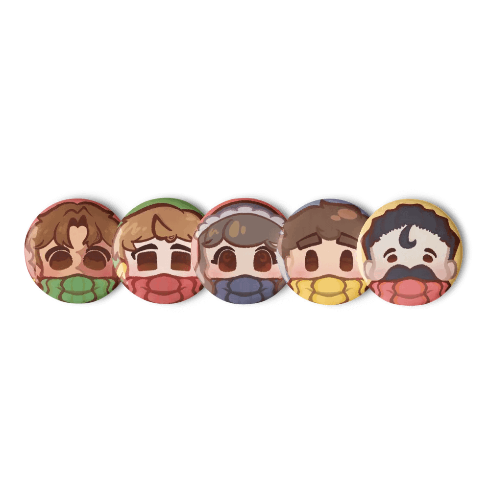 Boatem crew - Hermitcraft Buttons product image (1)