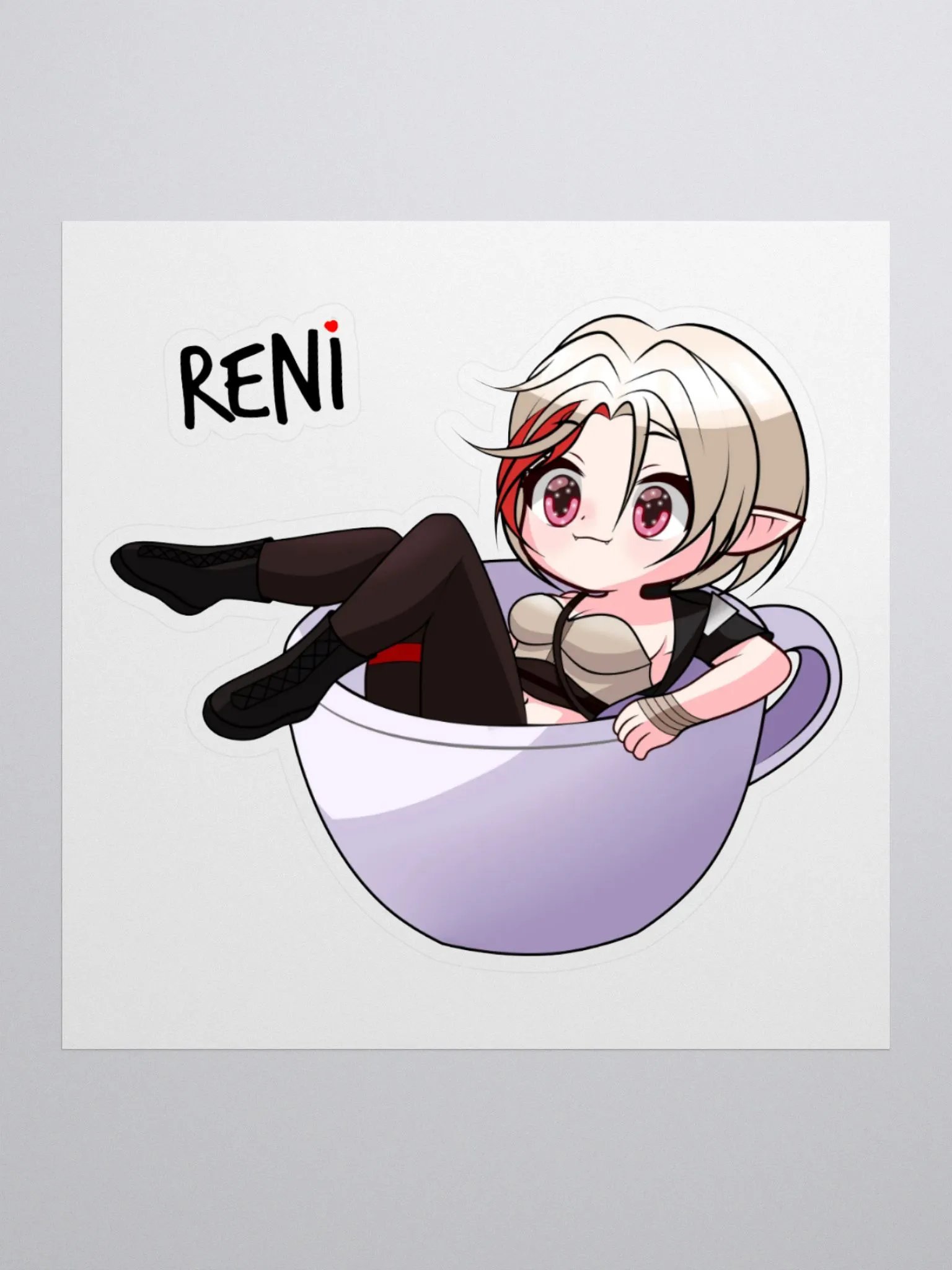 Teacup Reni Collection | Kiss Cut Stickers product image (3)