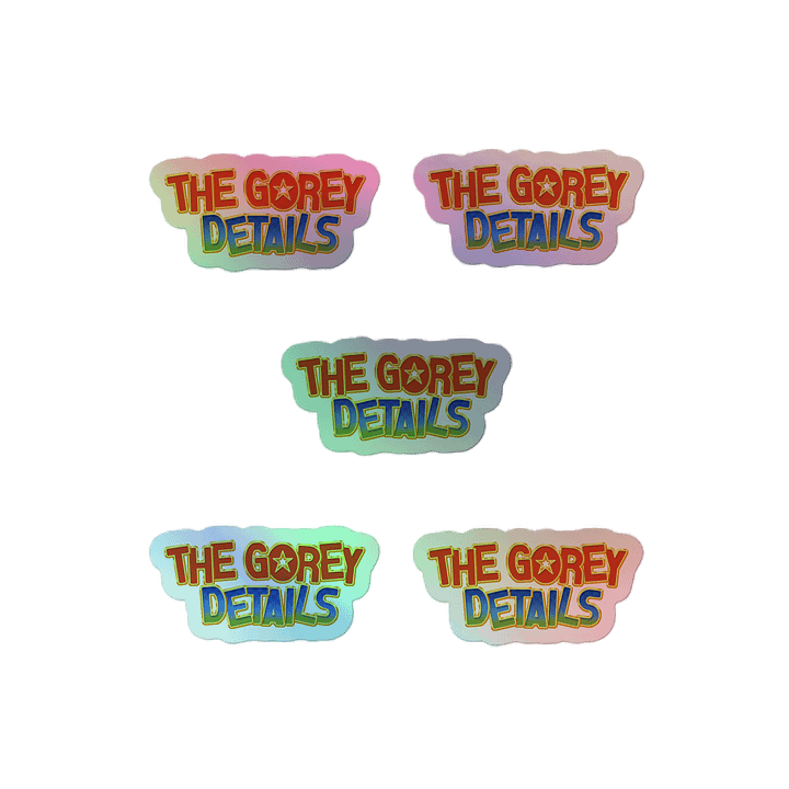 Get ready, GO! - Kiss-Cut Holographic Sticker Sheet product image (2)