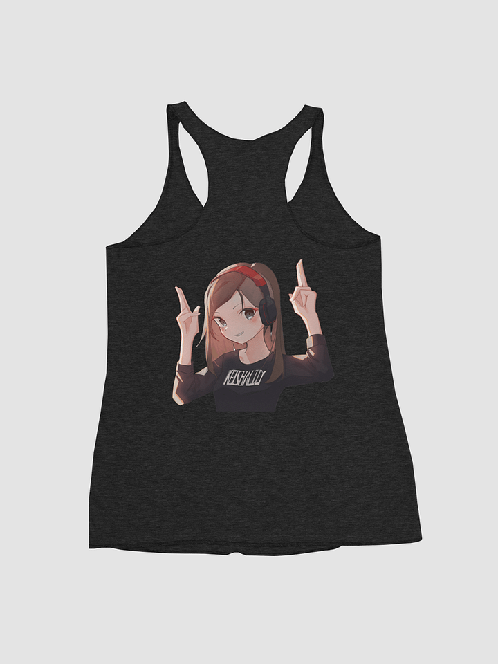 P***sout Keisha ~Bella and Canvas Ladies Triblend Racerback Tank product image (2)