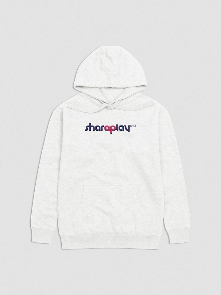 Premium Cotton Hoodie: SharePlay Beta Edition product image (1)