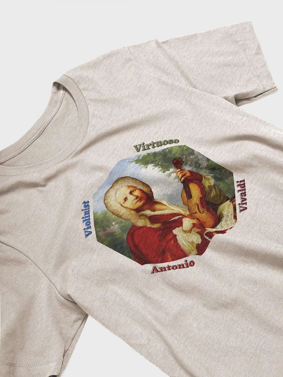 Antonio Vivaldi - Violinist Virtuoso | T-Shirt product image (3)