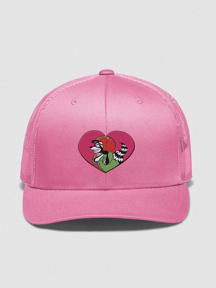 TrashHeart Pink Trucker Hat product image (1)