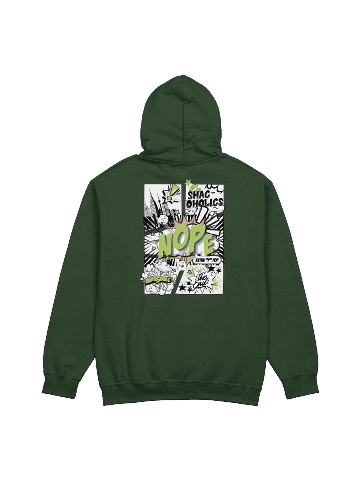 Explosive Green NoPe Shac-oholics Hoodie product image (2)