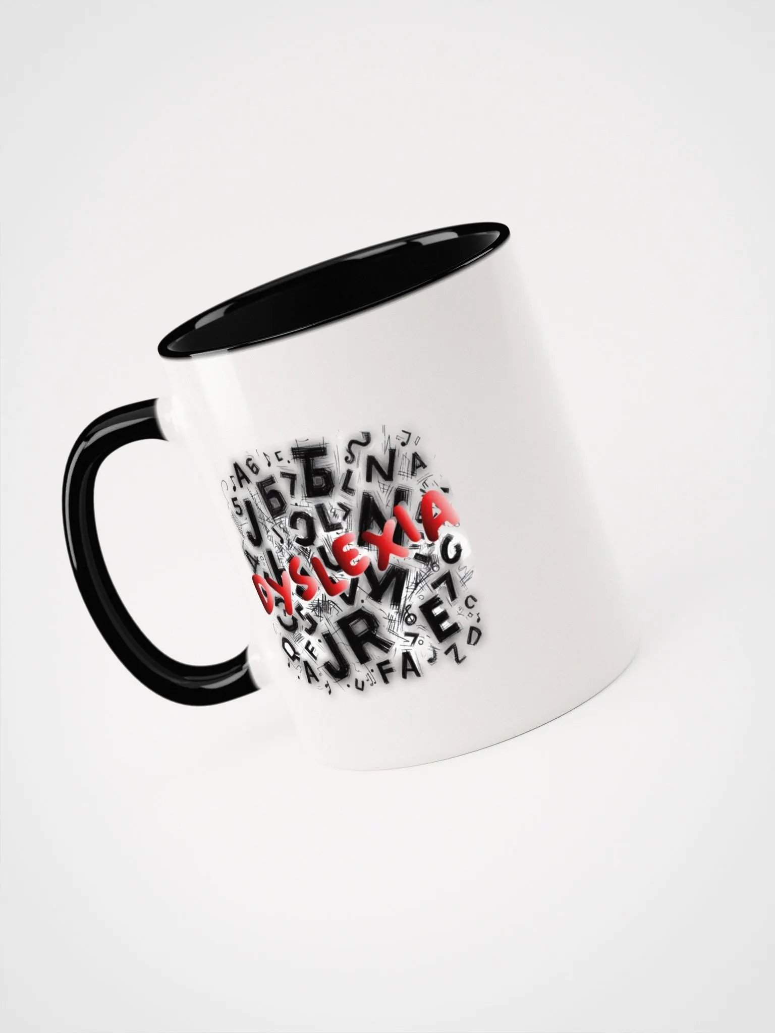 Dyslexia: My Letters Dance Ceramic Mug with Color Inside product image (29)