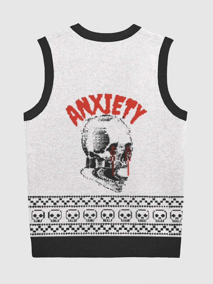 Anxiety knit sweater vest product image (6)