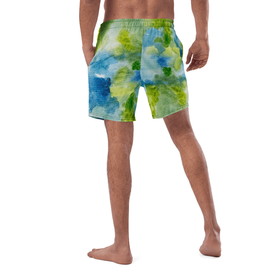 Green Watercolor Men Trunks product image (5)