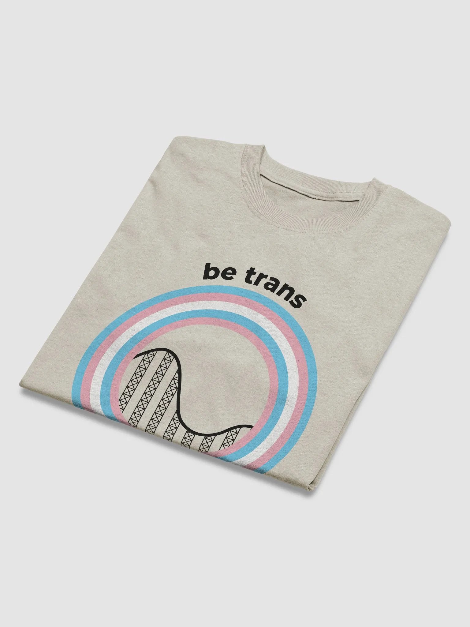 Be Trans, Ride Rollercoasters (light - 100% cotton) product image (10)