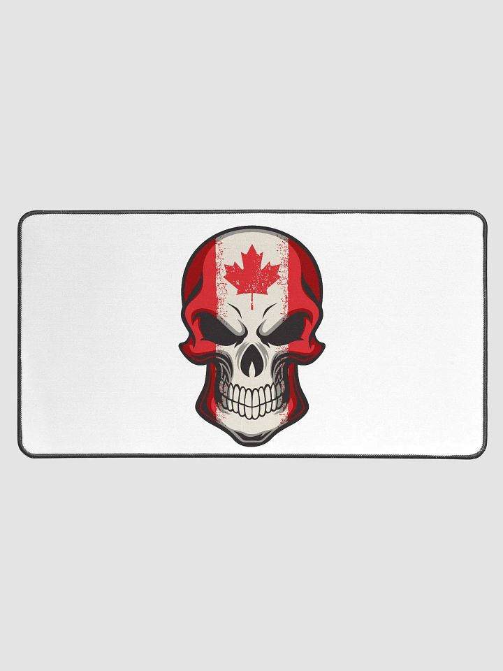 Canadian Skull Graphic Desk Mat product image (1)