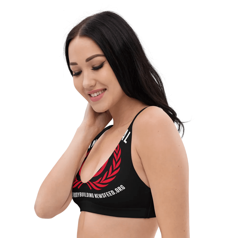 IFBNewsfeed.Org's All-Over Print Recycled Padded Bikini Top product image (5)