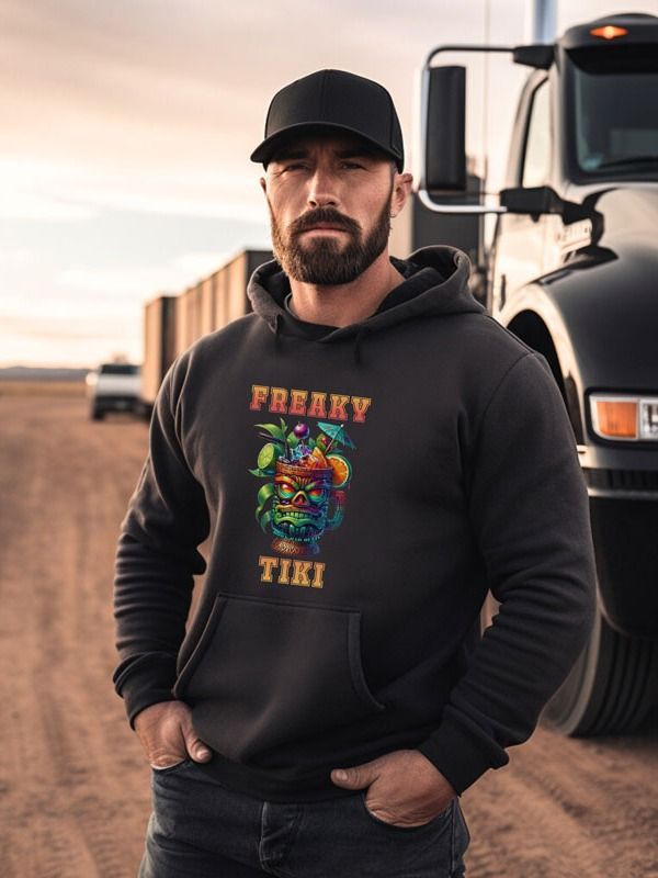 Freaky Tiki Mug Hoodie product image (1)