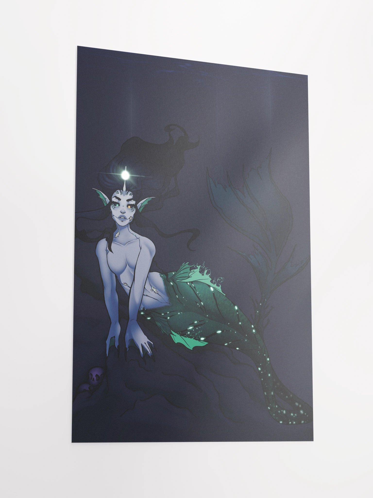 Mermaid Abyssal Lich Print product image (2)