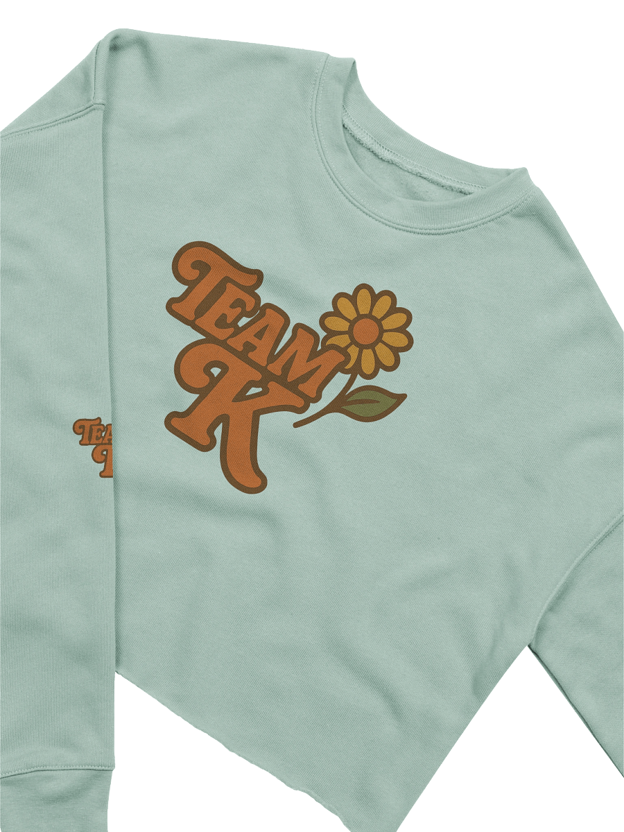 Team K 1970's Crop Sweatshirt product image (8)