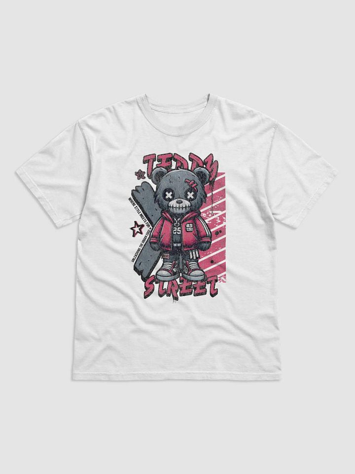 Haunted Teddy Bear | Heavyweight Unisex T-Shirt by Comfort Colors product image (2)