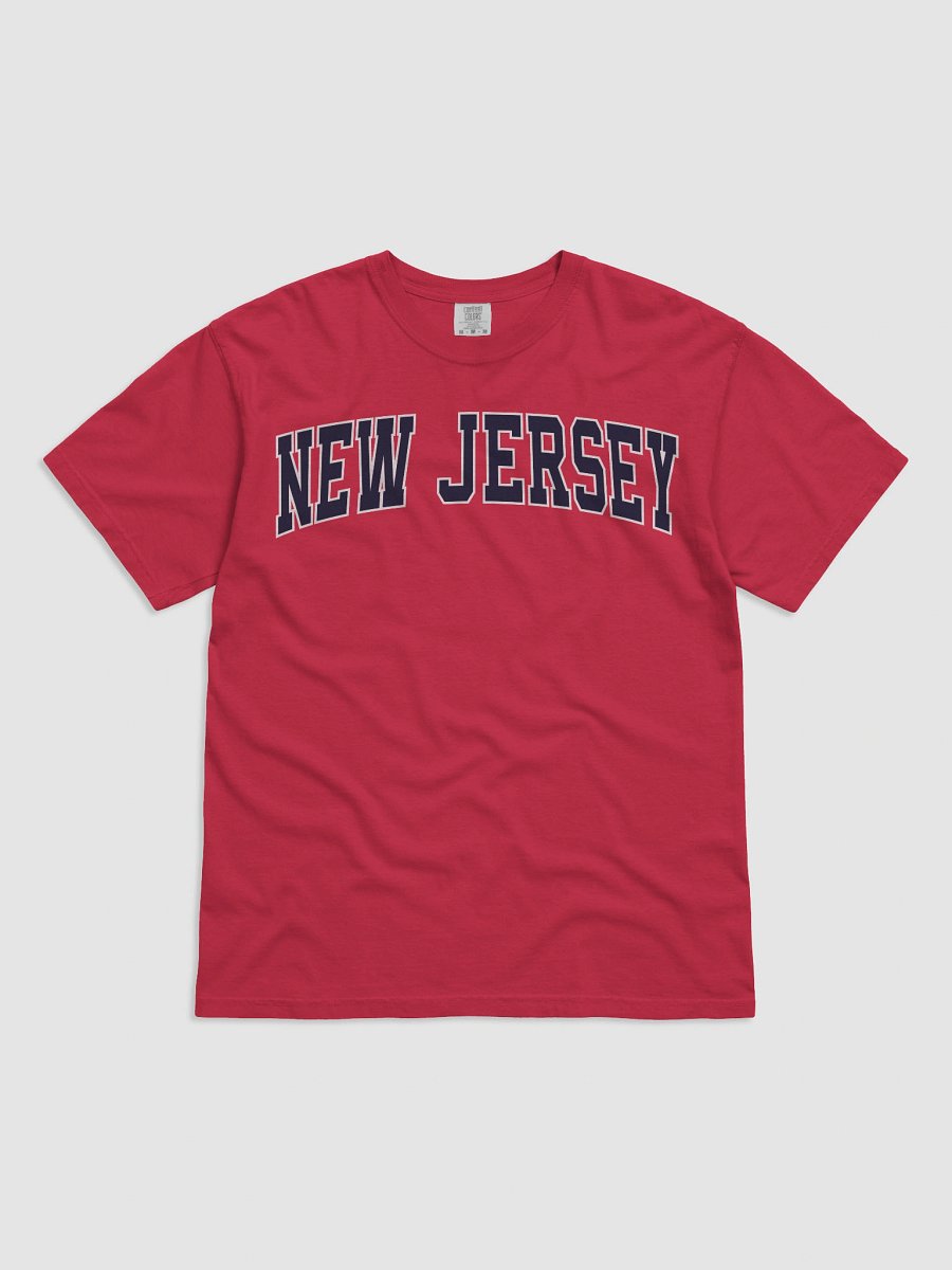 New Jersey Vintage Stylish Unisex Garment-Dyed T-shirt product image (2)