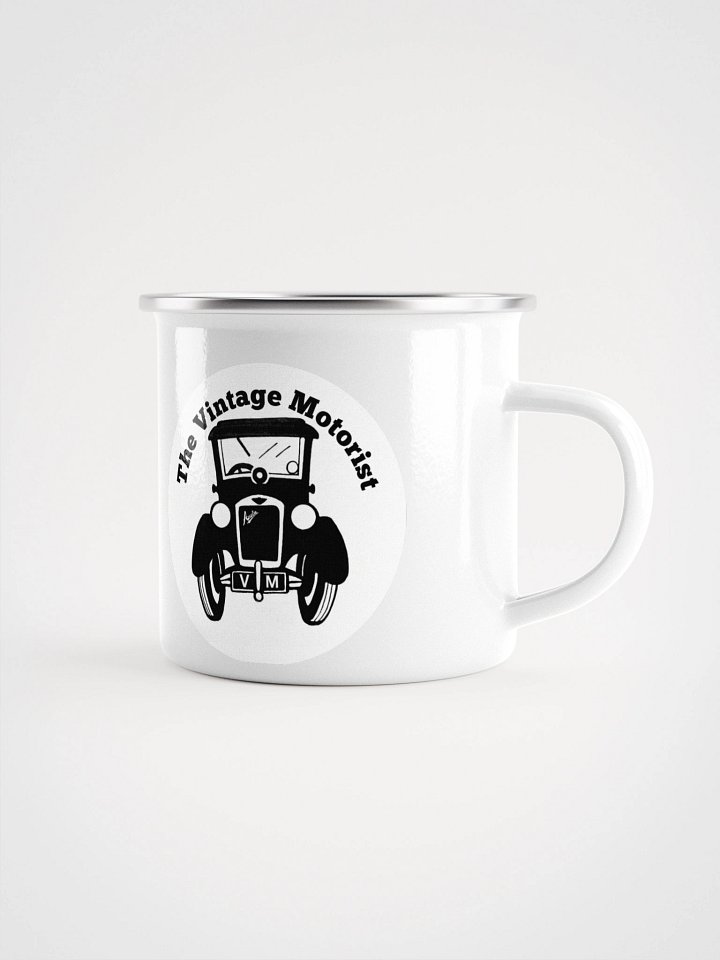 Vintage Motorist Enamel Mug product image (1)