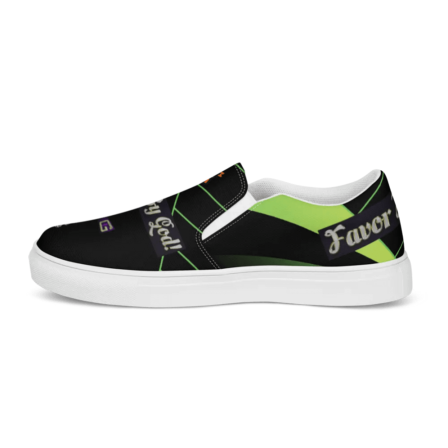 BBG Lime Green and Black Women's Slip On product image (4)