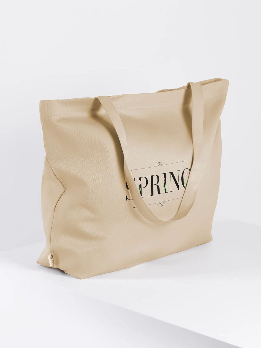 Spring Blossom Organic Tote Bag product image (4)