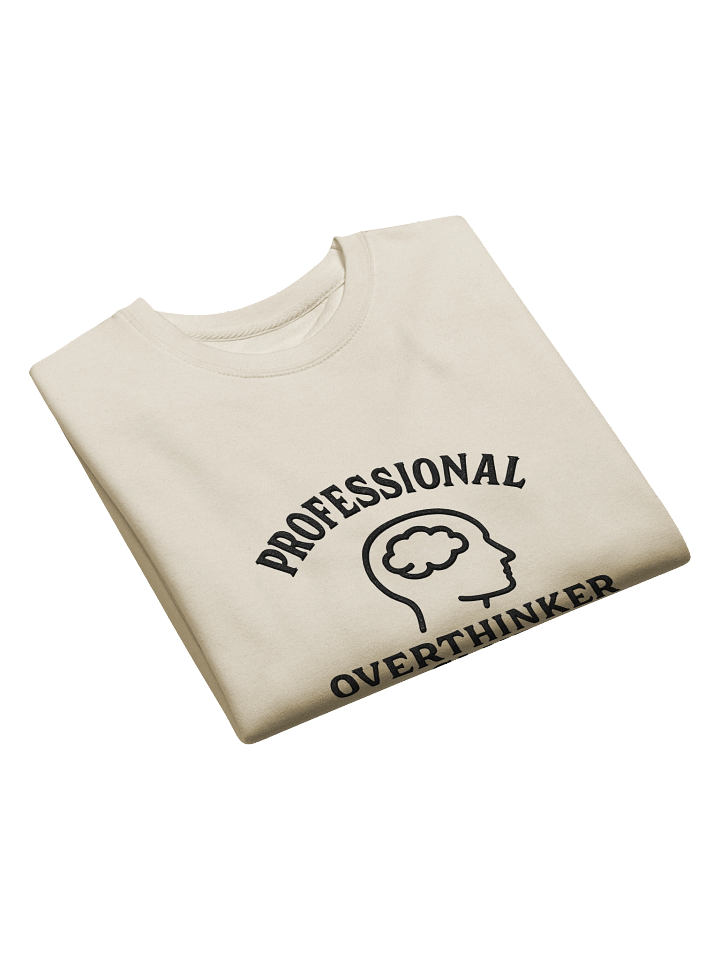 Professional Overthinker Club Emblem Sweatshirt product image (9)