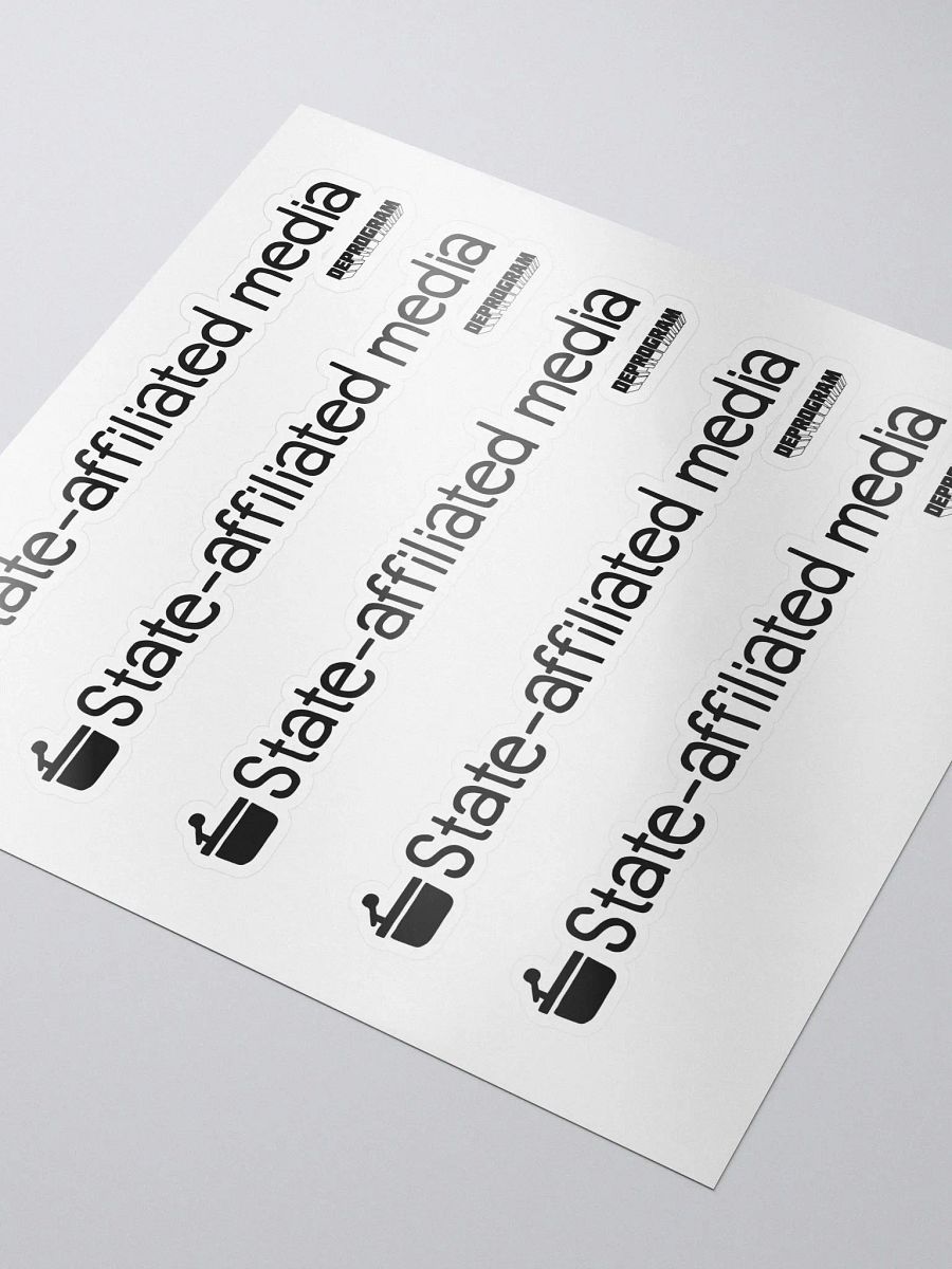 State-affiliated Sticker product image (3)