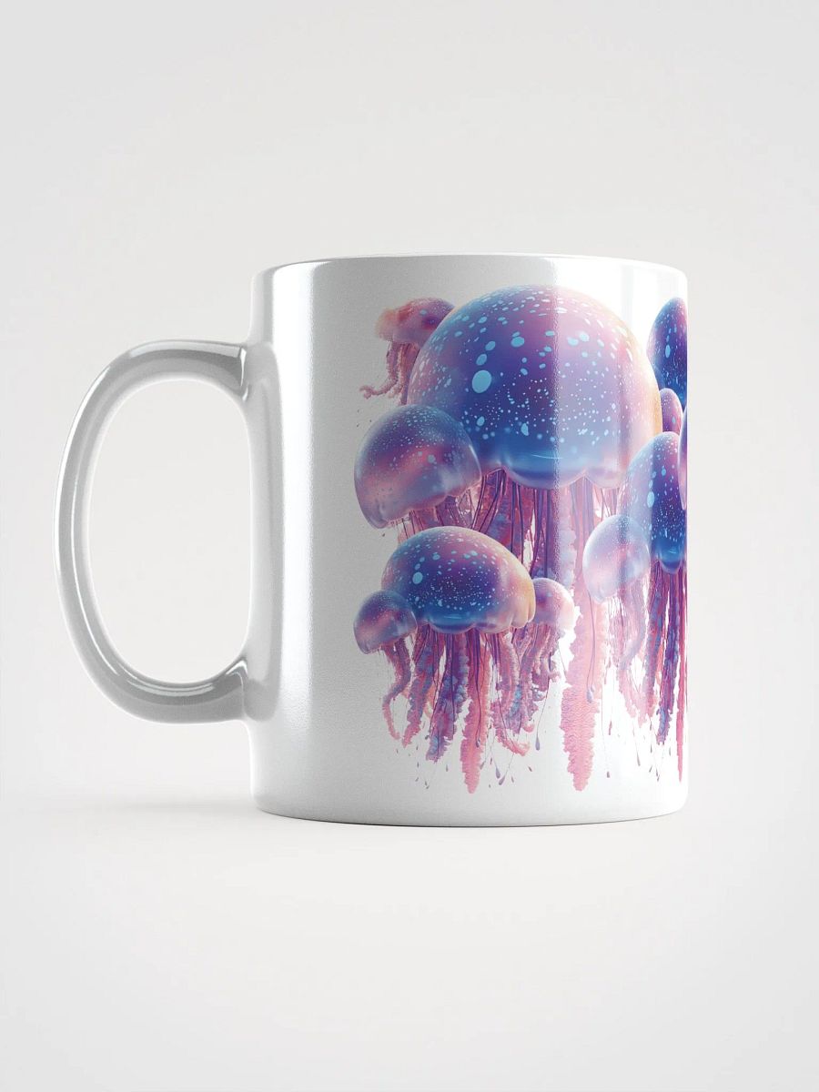 Luminous Jellyfish Glow White Mug product image (6)