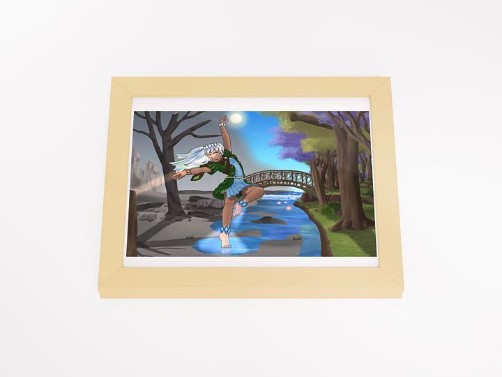 Luminous Painter of Worlds Original Artwork product image (2)