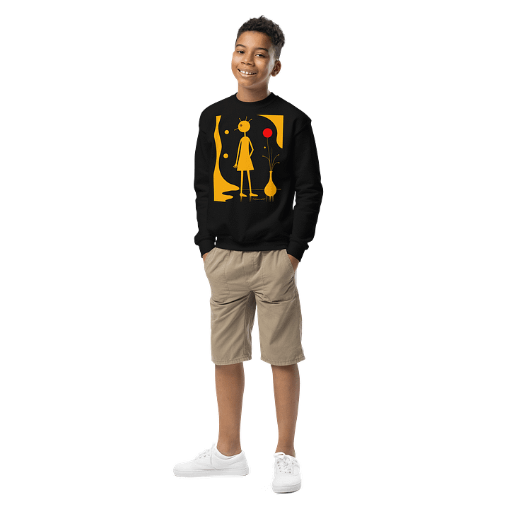 Gildan Youth Crew Neck Sweatshirt product image (1)