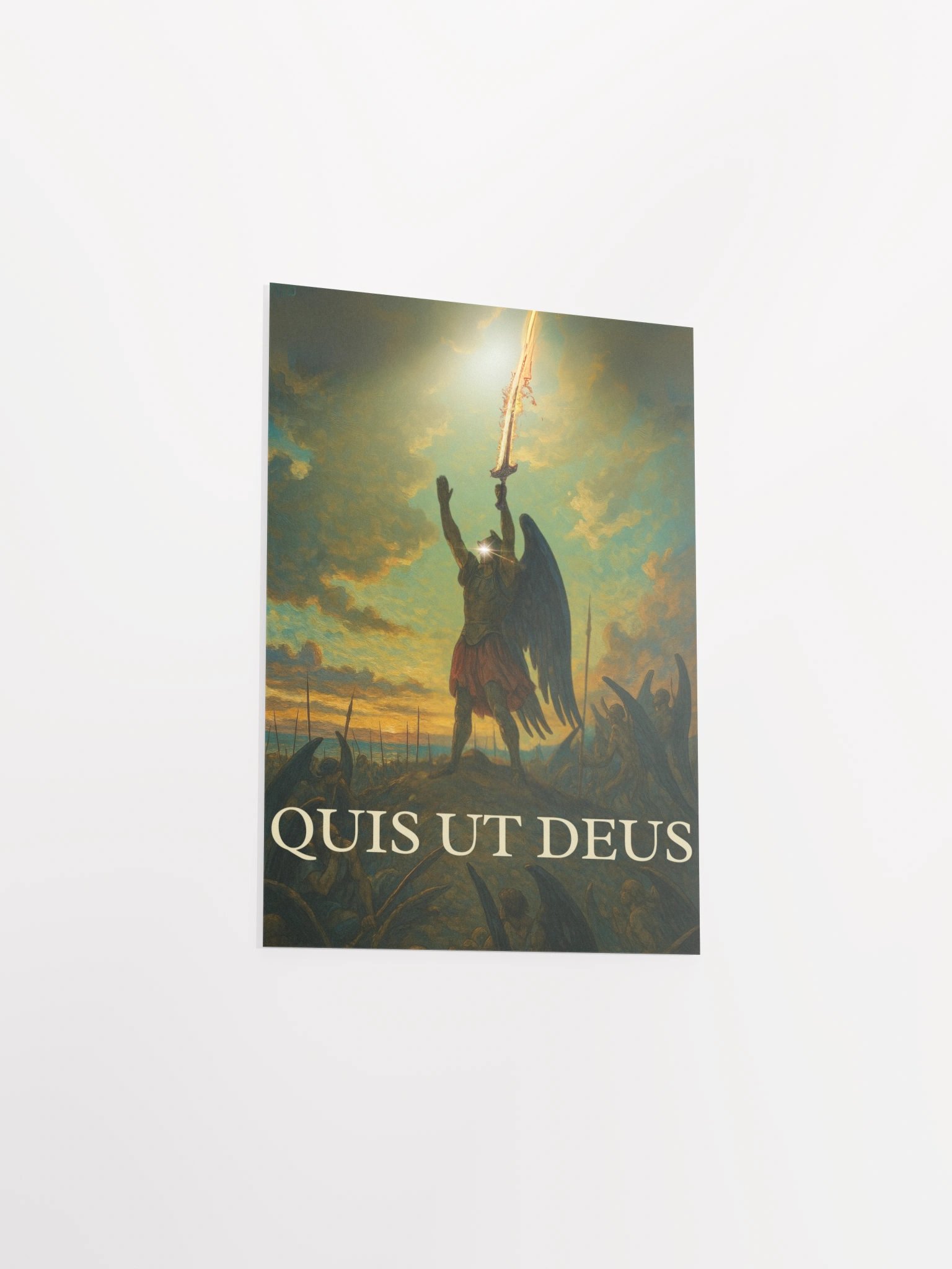 "Quis ut Deus?!" Poster product image (11)