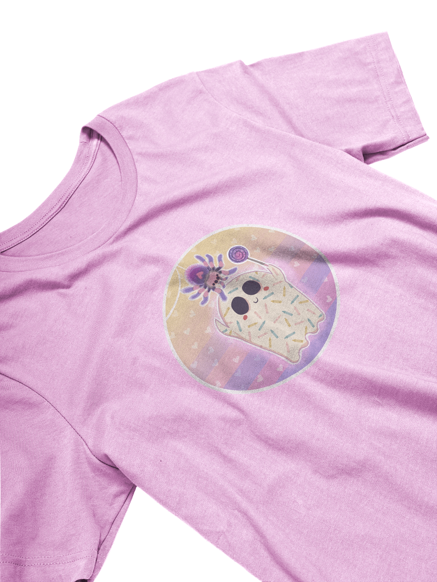 Pastel Little Ghost & Pet Spider - T-Shirt product image (3)