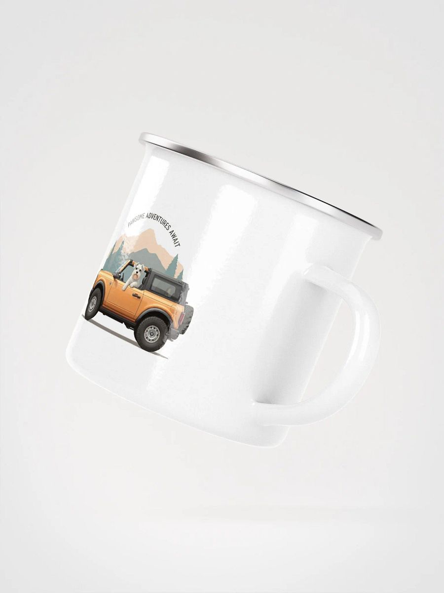 Pawsitively Adventurous Enamel Mug product image (3)