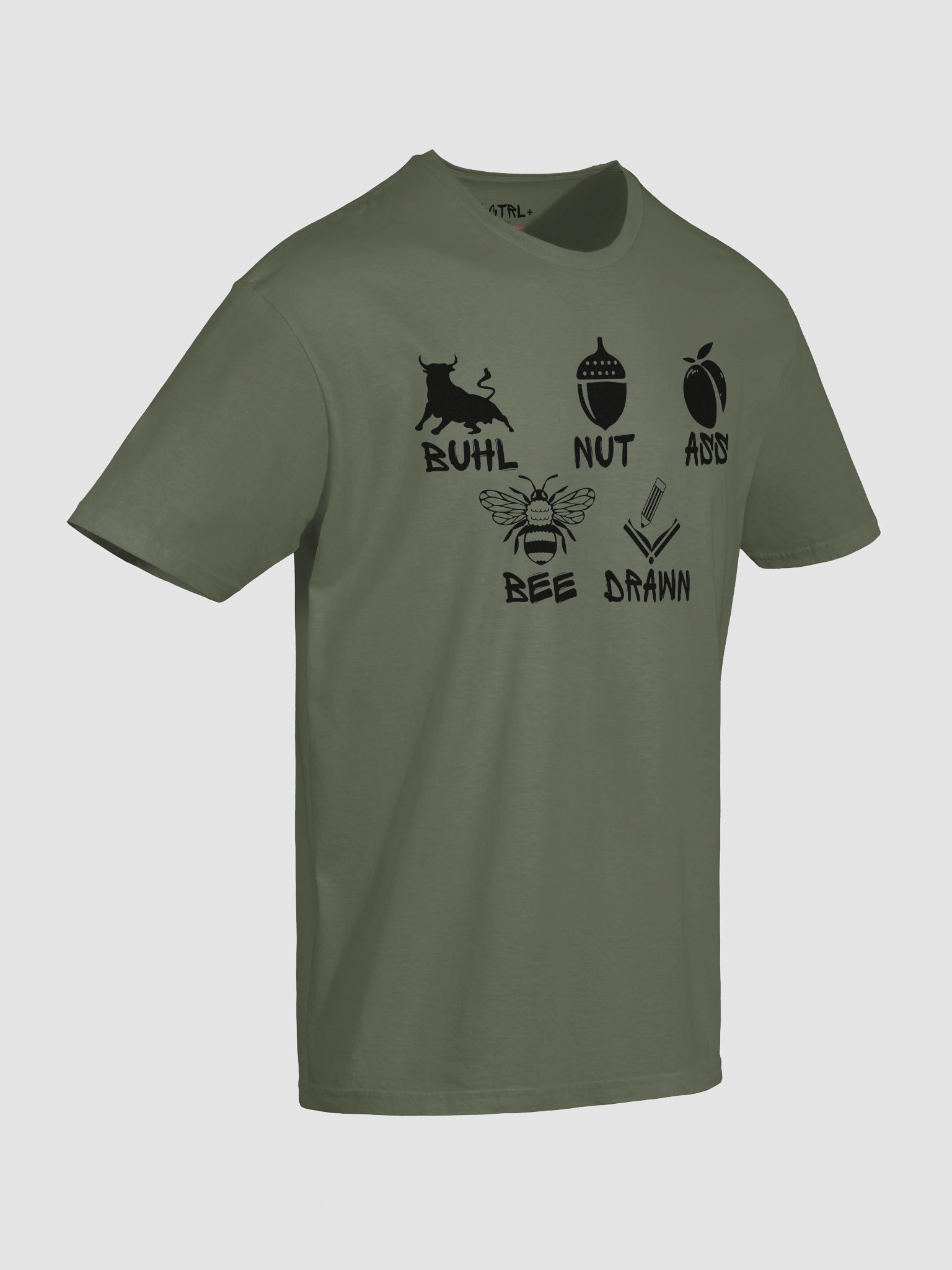BUHL BEE DRAWN Men's Tee Blk product image (42)