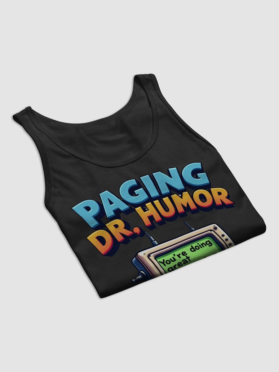Dr. Humor Retro Pager Tank product image (52)
