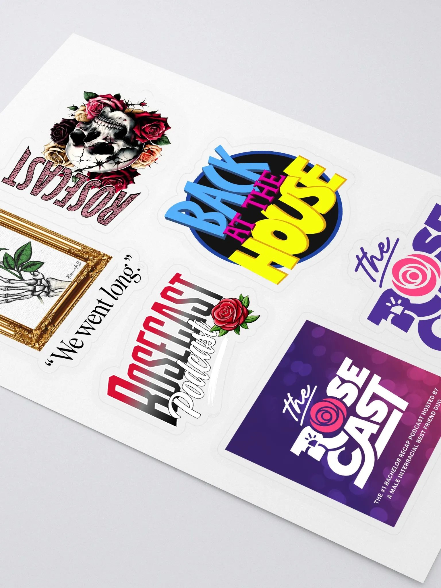 Rosecast Sticker Sheet product image (2)