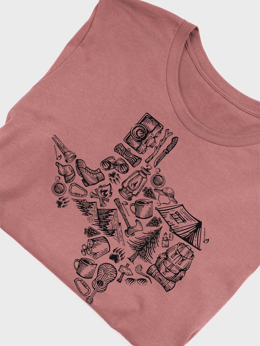 🥾 Texas Outdoors T-Shirt | Bella+Canvas Unisex Tee | Hiking & Nature Collage Design product image (5)