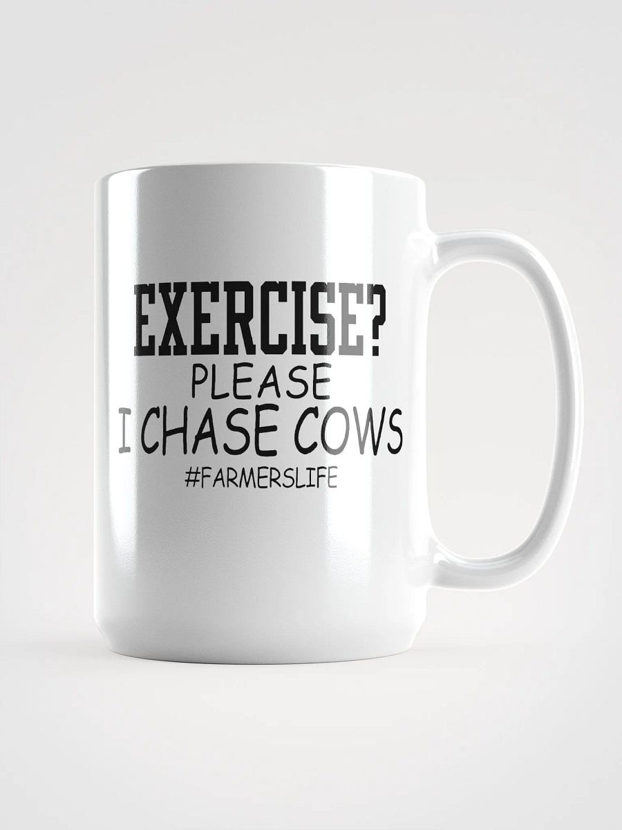 I chase cows - mug product image (1)