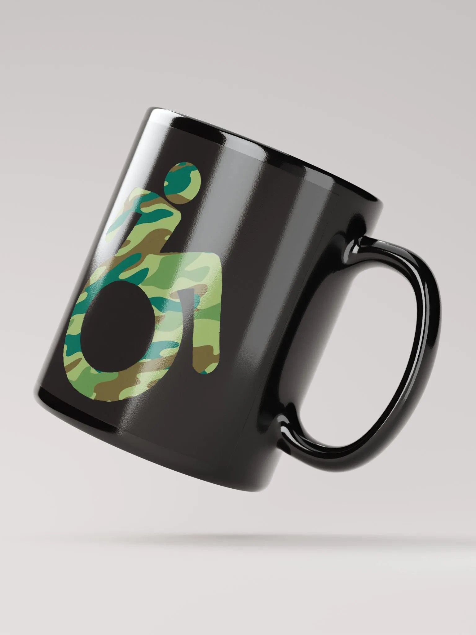 Wheelie, Green Camo Mug product image (2)