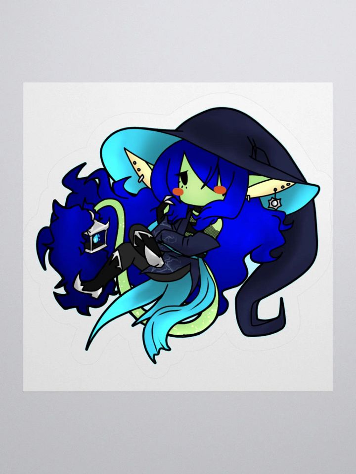 Big Witch Float (Masc) Sticker (Updated) product image (1)