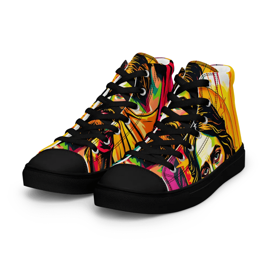 Divine pop art, Thumbs-Up Men's High Tops product image (6)