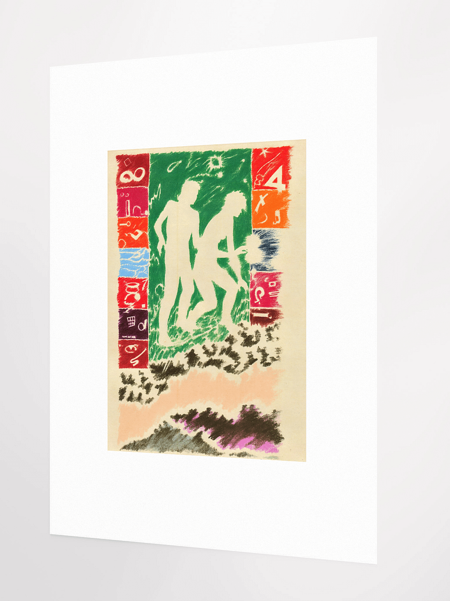 Couple in Green 02.05.90 print product image (3)