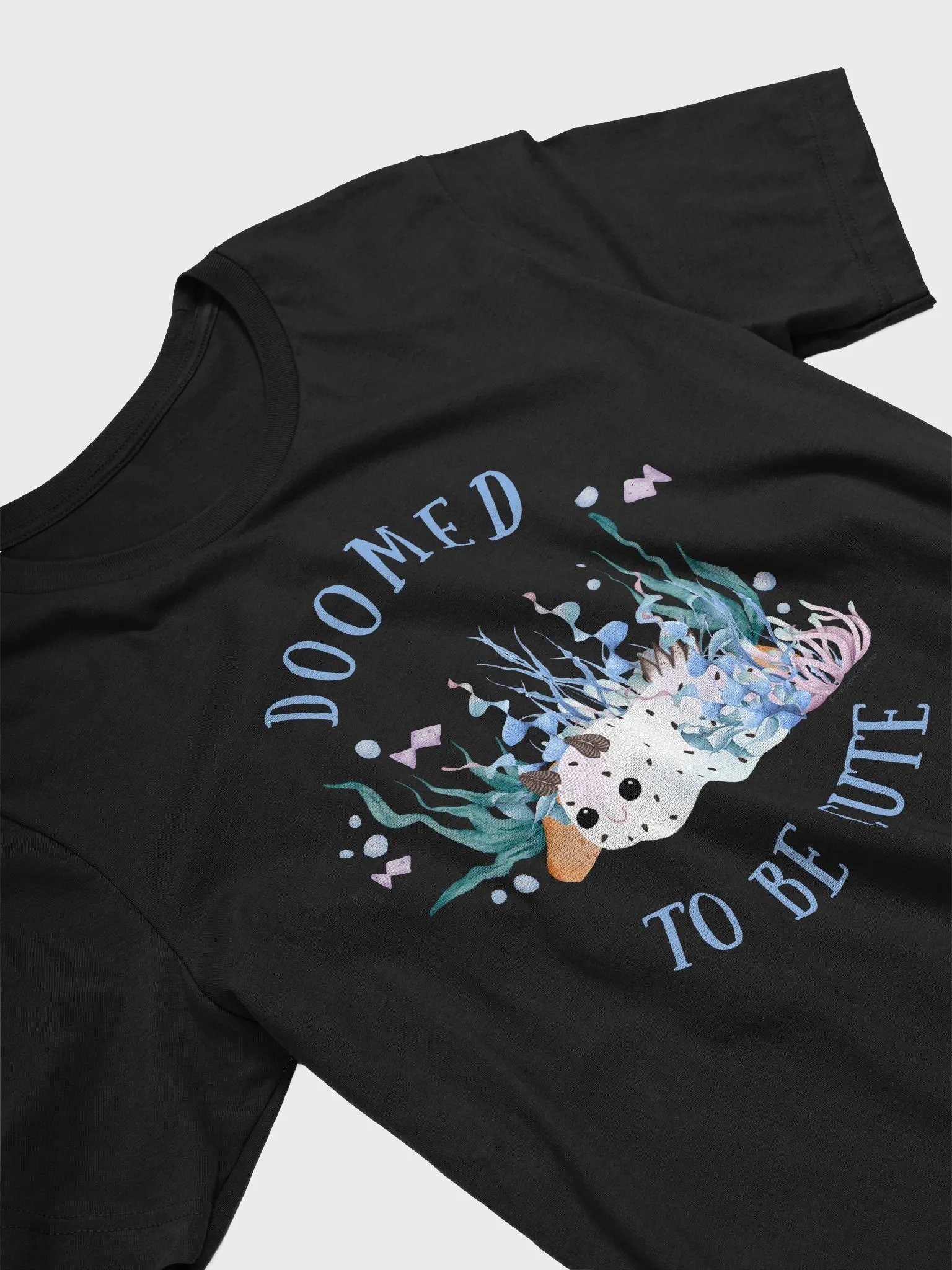 Doomed to Be Cute Sea Bunny Slug Tee product image (2)