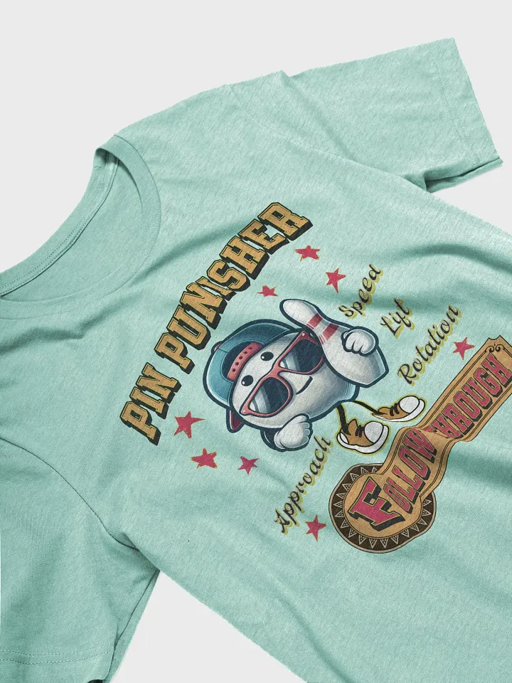 Pin Punisher Bowling Ball Graphic T-Shirt product image (20)
