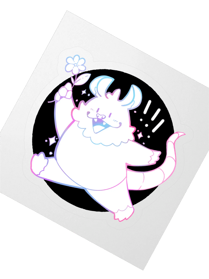 Pastel Possum Sticker product image (2)