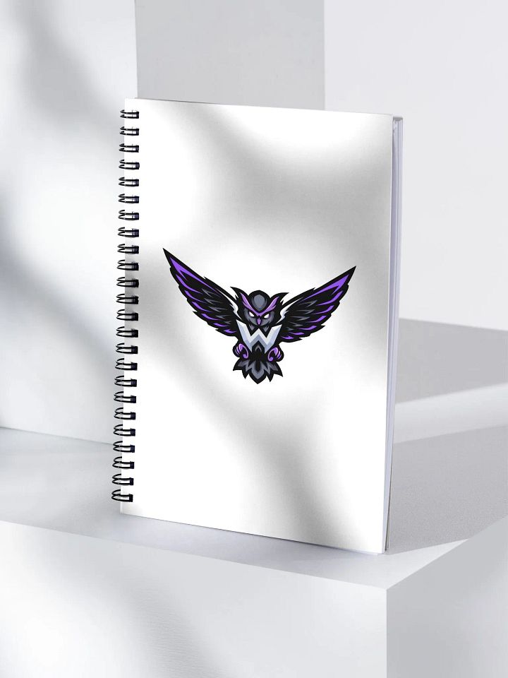 Wise Owl Spiral Notebook product image (1)