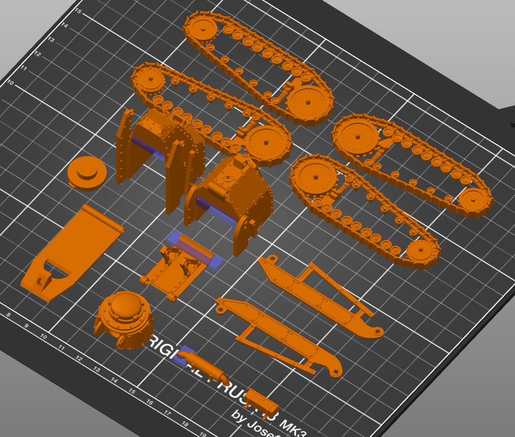 Grim FT-17 Light Tank STLs product image (7)
