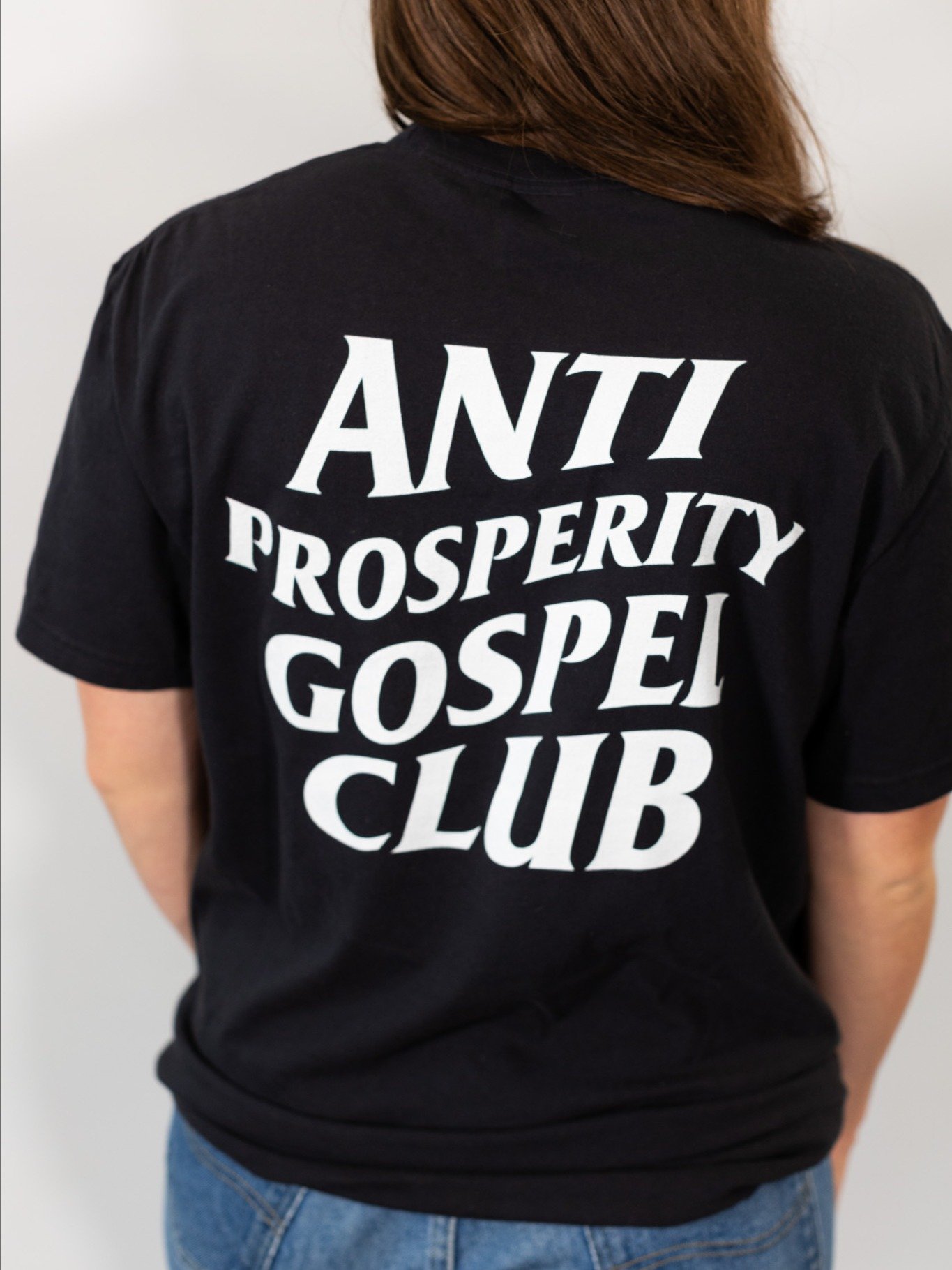 Anti-Prosperity Gospel Club (White Logo) product image (12)
