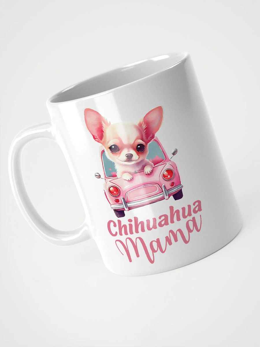 Chihuahua Mama White Glossy Mug product image (4)