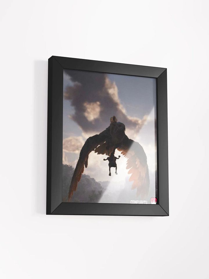 A Potato in Flight - Framed Poster product image (2)