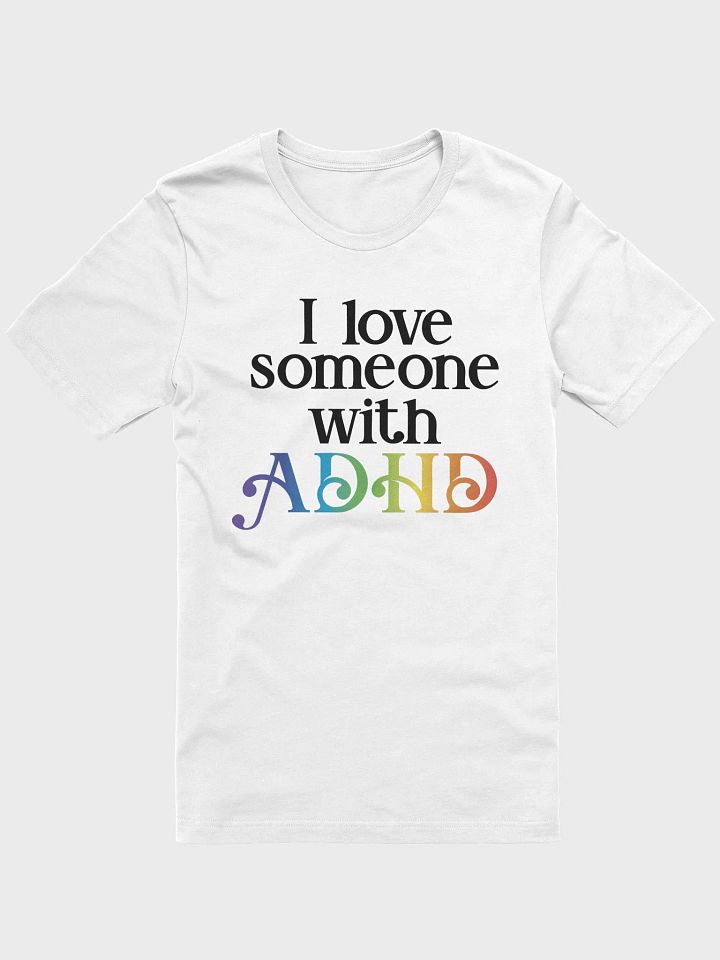 Love ADHD T shirt product image (1)